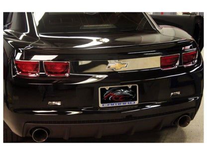 American Car Craft (ACC) Tailgate Trim;10-13 Camaro - Trunk Lid Stainless Steel Plate