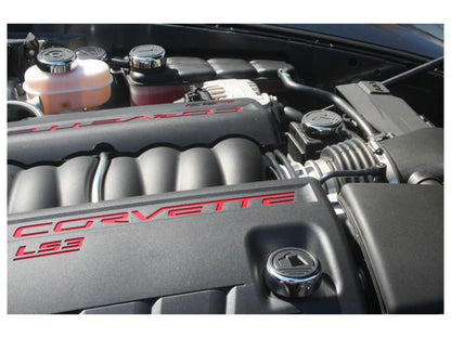 American Car Craft (ACC) Distributor Cap Cover;05-13 C6 Corvette Executive Series Fluid Cap