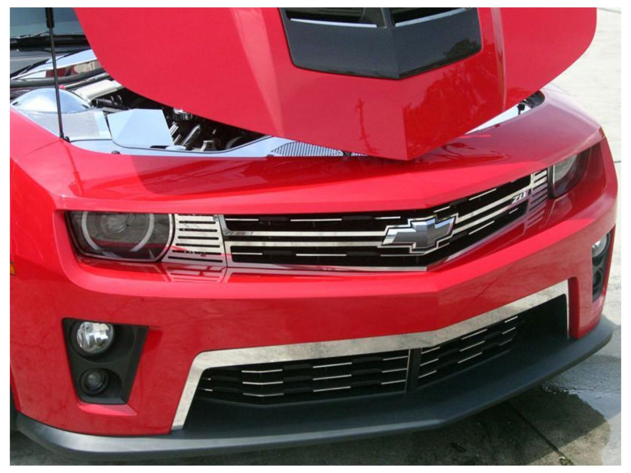 American Car Craft (ACC) 2012-2013 Camaro ZL1 - Lower Front Grille Trim Kit 26Pc