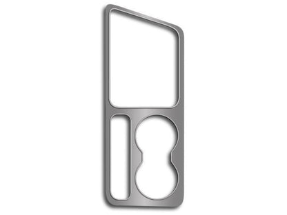 American Car Craft (ACC) Interior Trim Kit;Challenger 5.7 and SRT 8 Shifter Plate Brushed Outer