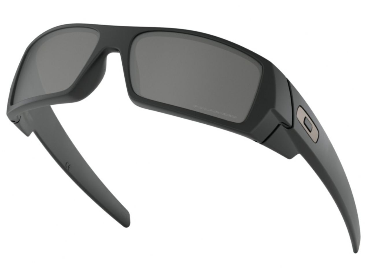 Oakley GasCan Matte Black w/Black Irid. Polar.