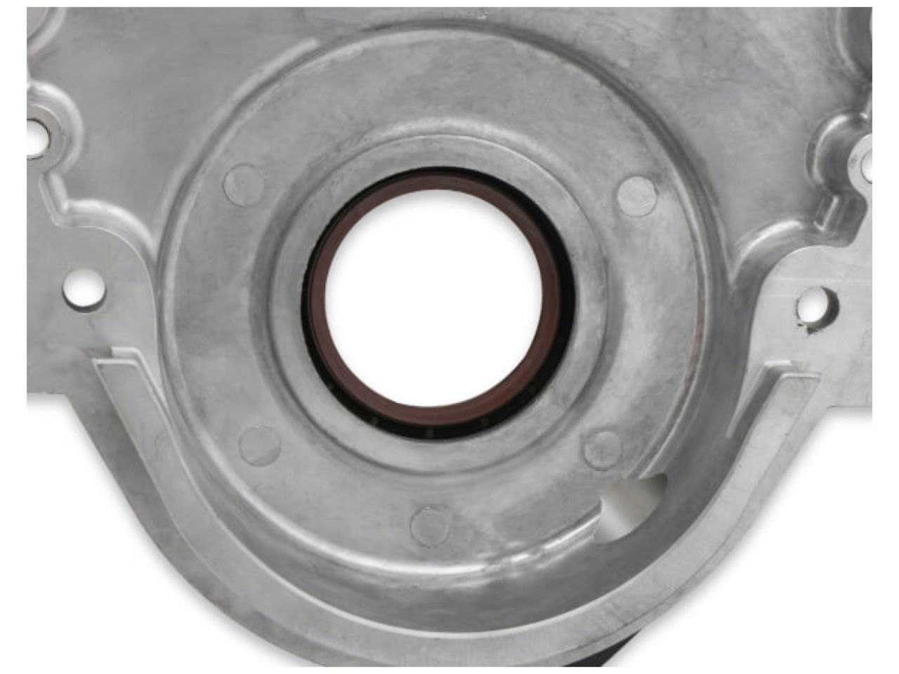 Holley Cast Aluminum Timing Chain Cover