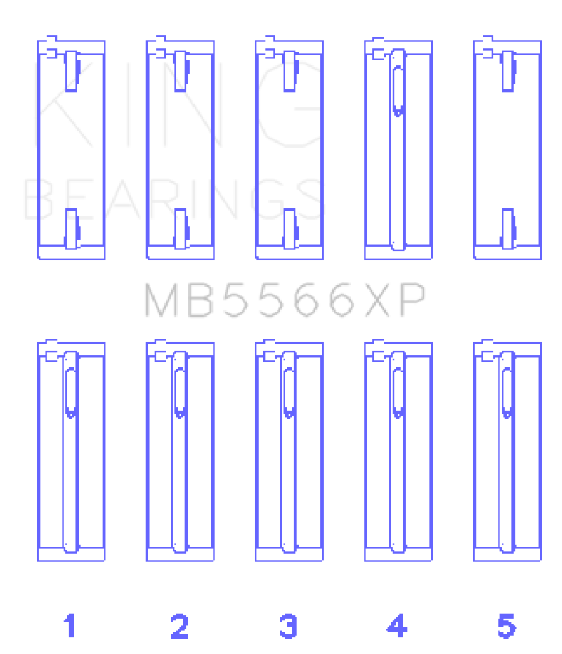 King Engine Bearings KING Performance Main Bearings Engine Components Bearings main image