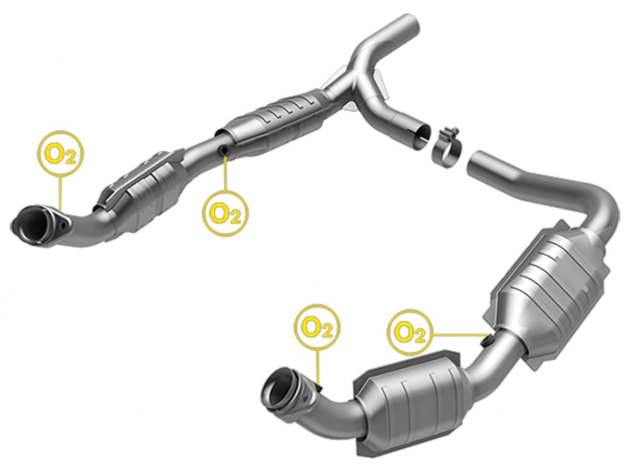 MagnaFlow Ford OEM Grade Federal / EPA Compliant Direct-Fit Catalytic Converter