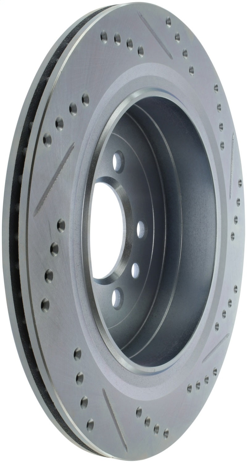 StopTech Select Sport Drilled & Slotted Rotor - Rear Right 227.22010R