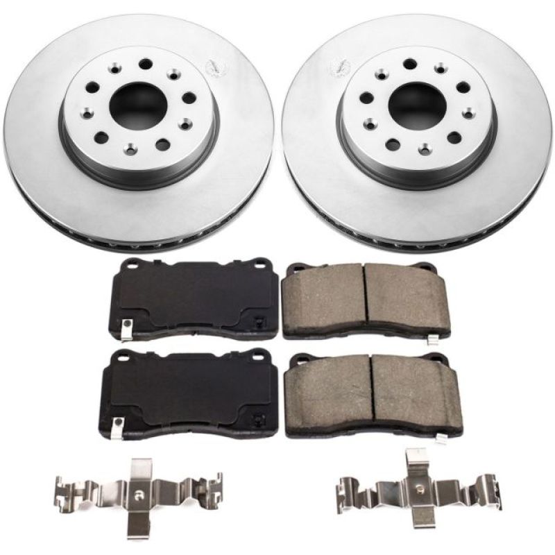 PowerStop PSB Z17 Evolution Coated Kit Brakes, Rotors & Pads Brake Kits - Performance Blank main image