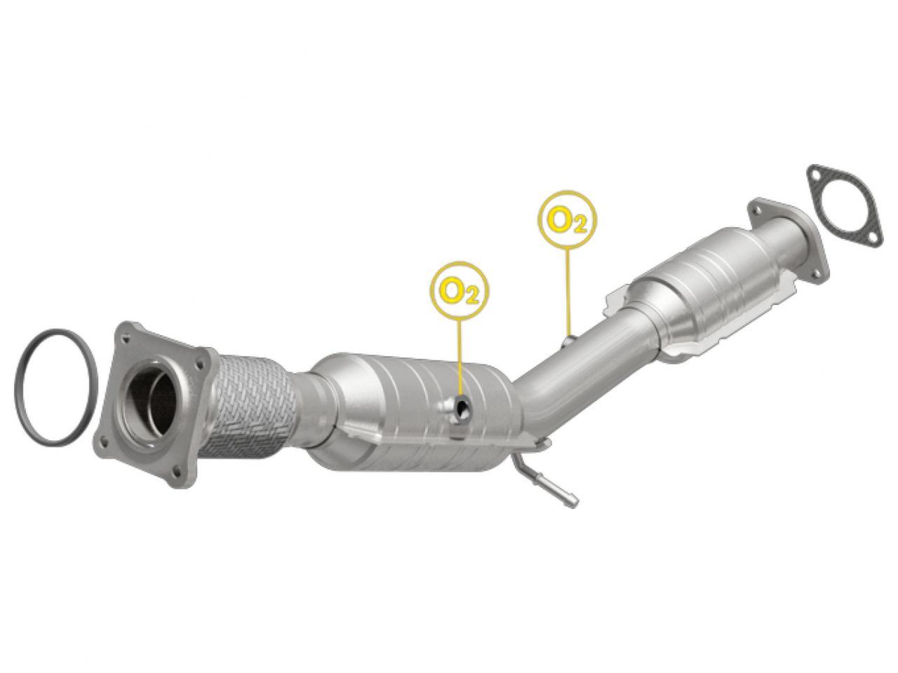 MagnaFlow Volvo OEM Grade Federal / EPA Compliant Direct-Fit Catalytic Converter