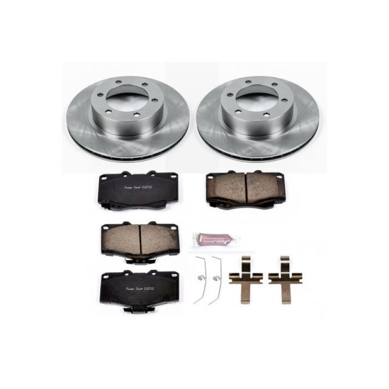 PowerStop PSB Autospecialty Kit Brakes, Rotors & Pads Brake Kits - OE main image