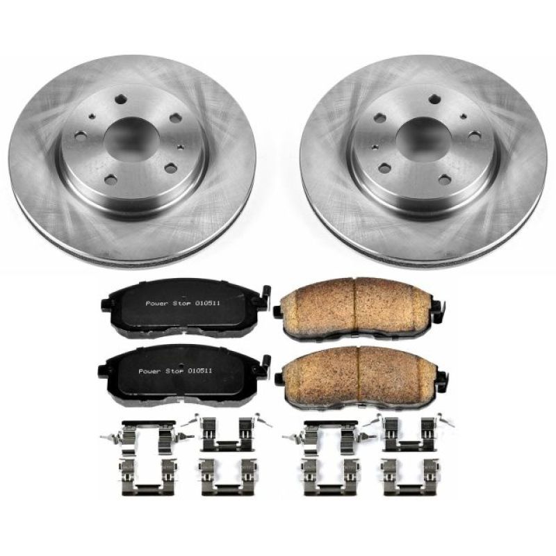 PowerStop PSB Autospecialty Kit Brakes, Rotors & Pads Brake Kits - OE main image