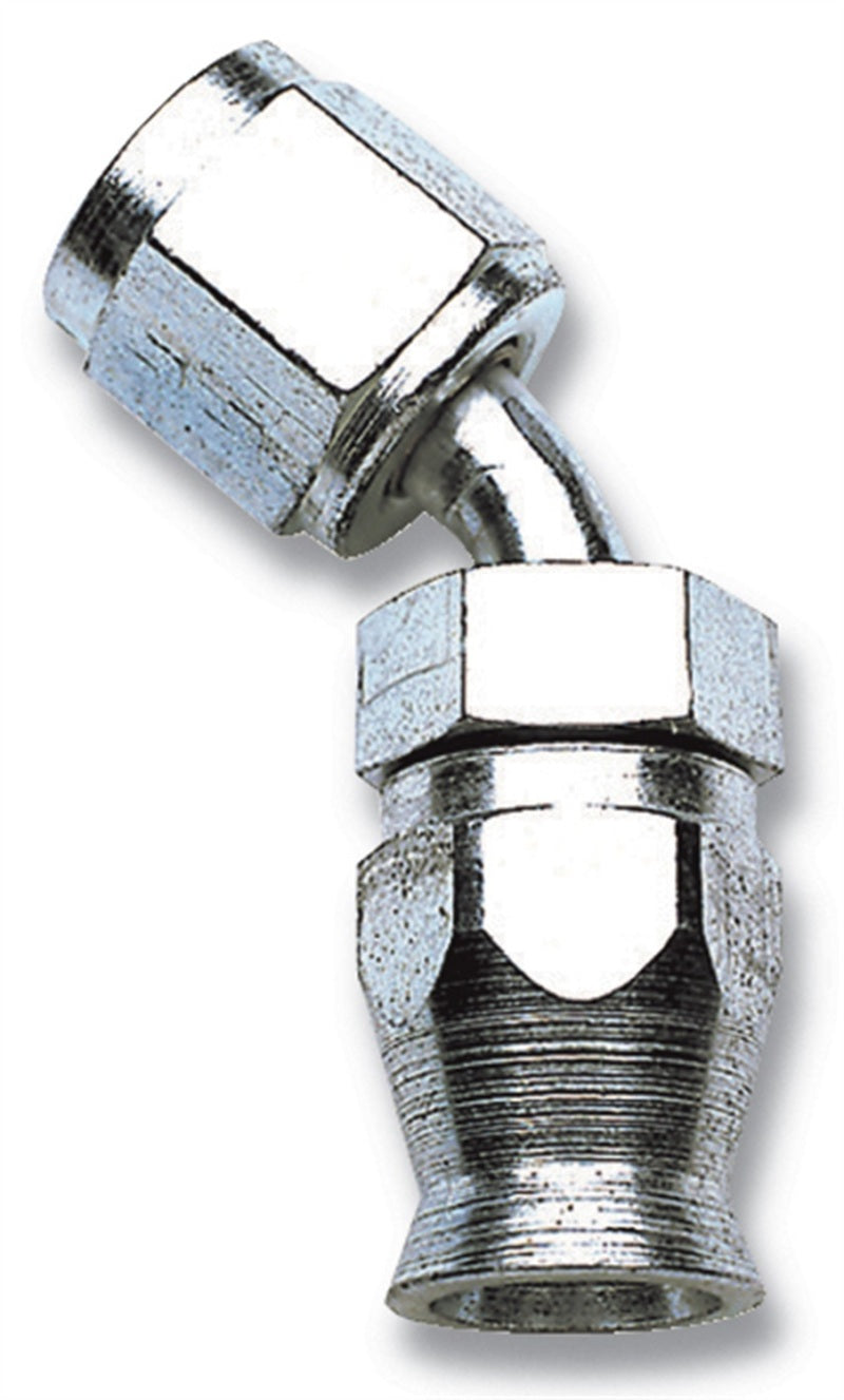 Russell Endura Straight Hose End # 4 - 45° Tube