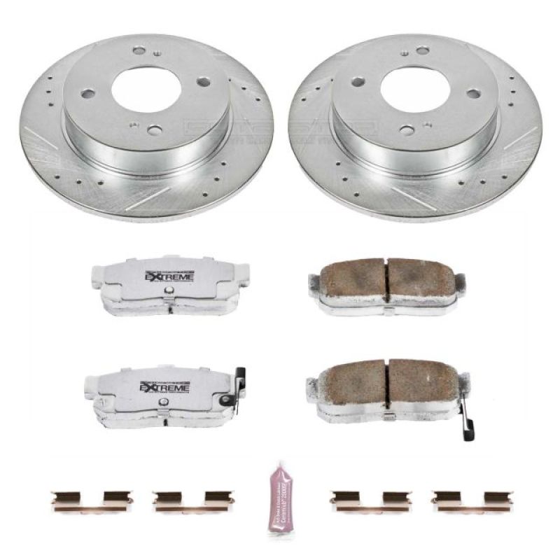 PowerStop PSB Z26 Street Warrior Kit Brakes, Rotors & Pads Brake Kits - Performance D&S main image