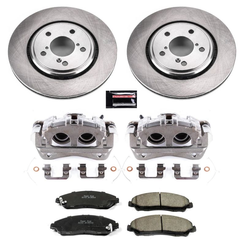 PowerStop PSB Autospecialty Kit w/Cals Brakes, Rotors & Pads Brake Kits - OE main image