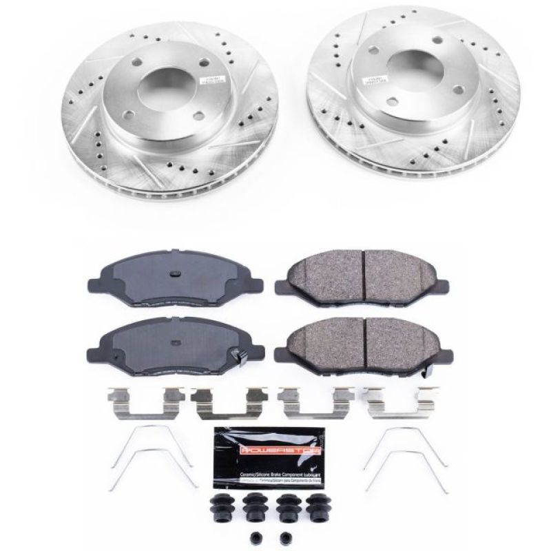 PowerStop PSB Z23 Evolution Kit Brakes, Rotors & Pads Brake Kits - Performance D&S main image