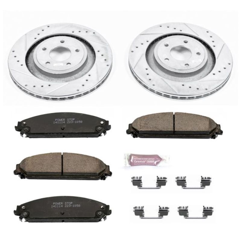 PowerStop PSB Z23 Evolution Kit Brakes, Rotors & Pads Brake Kits - Performance D&S main image