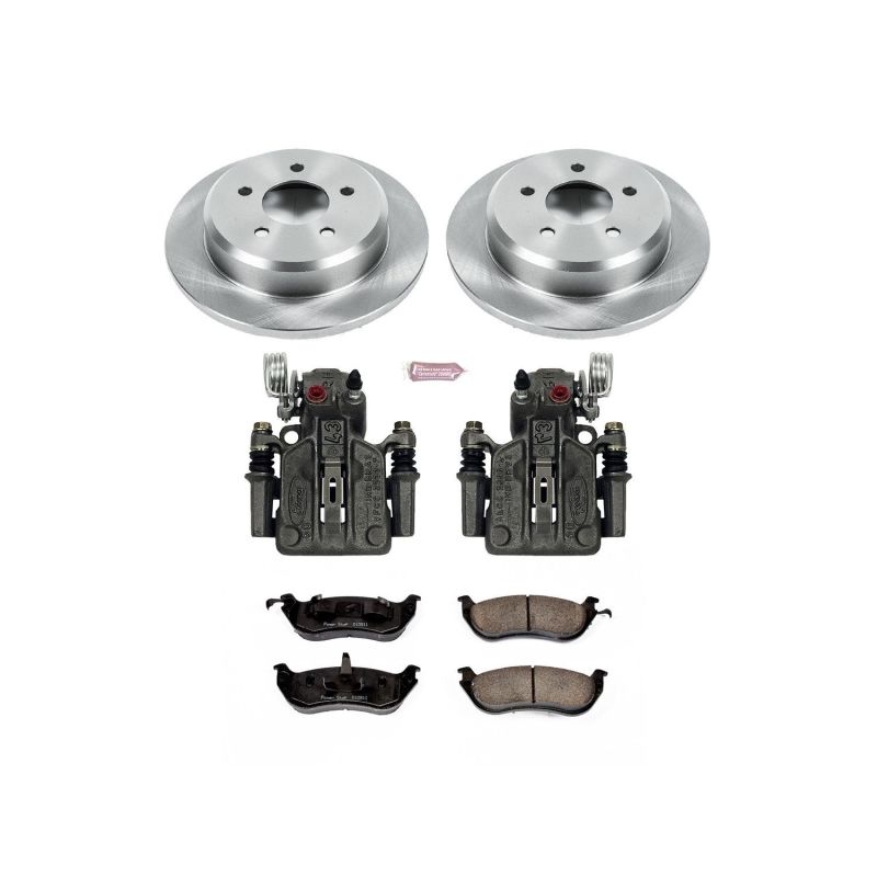 PowerStop PSB Autospecialty Kit w/Cals Brakes, Rotors & Pads Brake Kits - OE main image