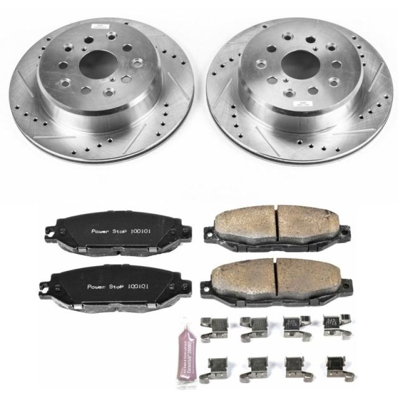 PowerStop PSB Z23 Evolution Kit Brakes, Rotors & Pads Brake Kits - Performance D&S main image