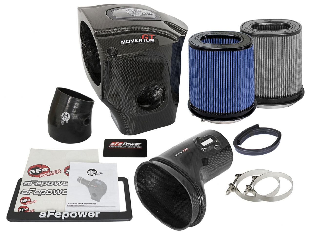 aFe Momentum GT Black Series Carbon Fiber Cold Air Intake System Dodge