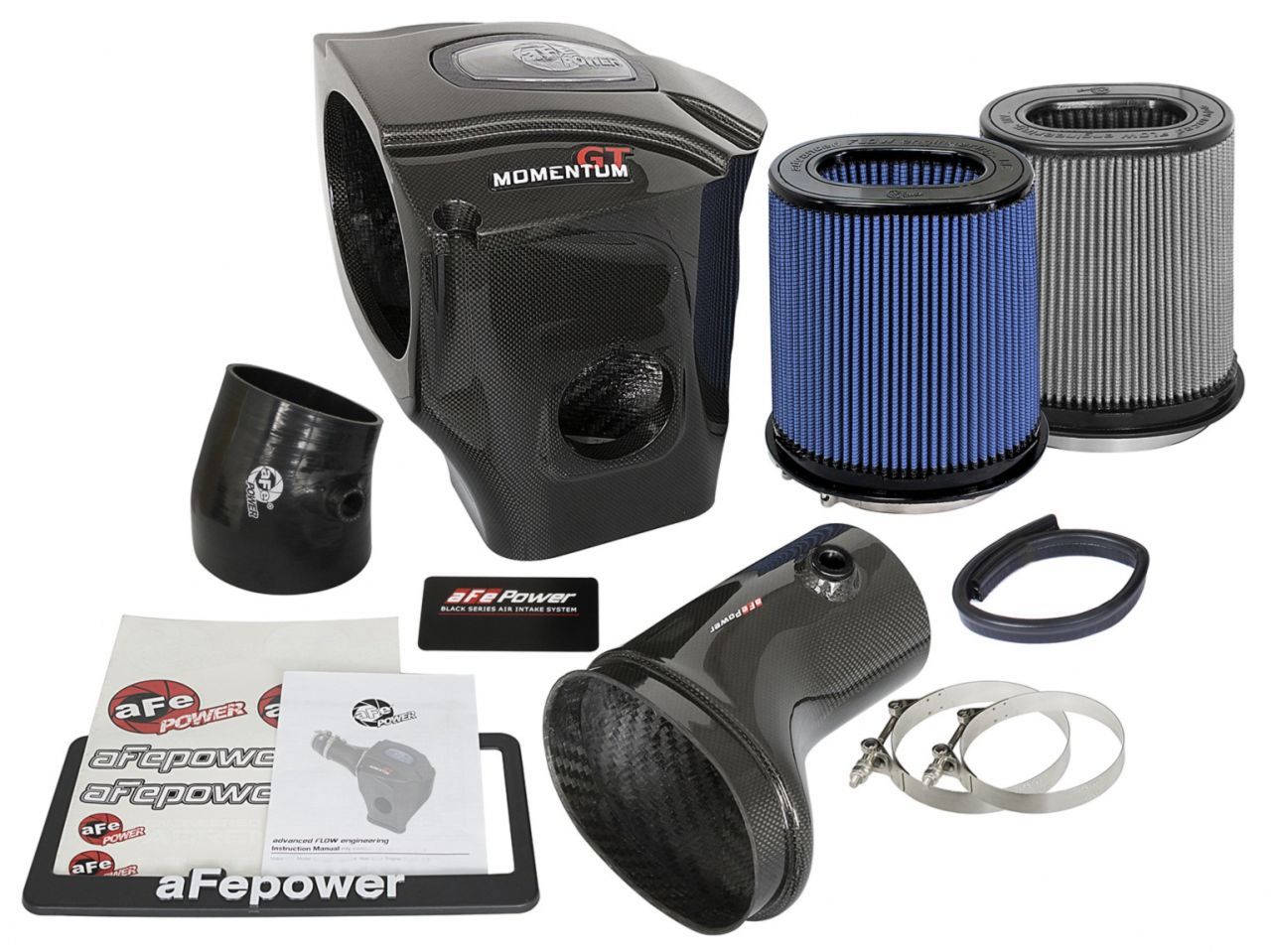 aFe Momentum GT Black Series Carbon Fiber Cold Air Intake System Dodge