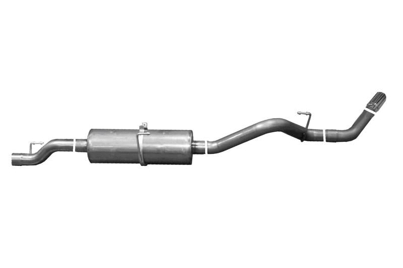 Gibson 06-08 Cadillac STS V 4.4L 2.5in Axle-Back Dual Exhaust - Aluminized 316000 Main Image