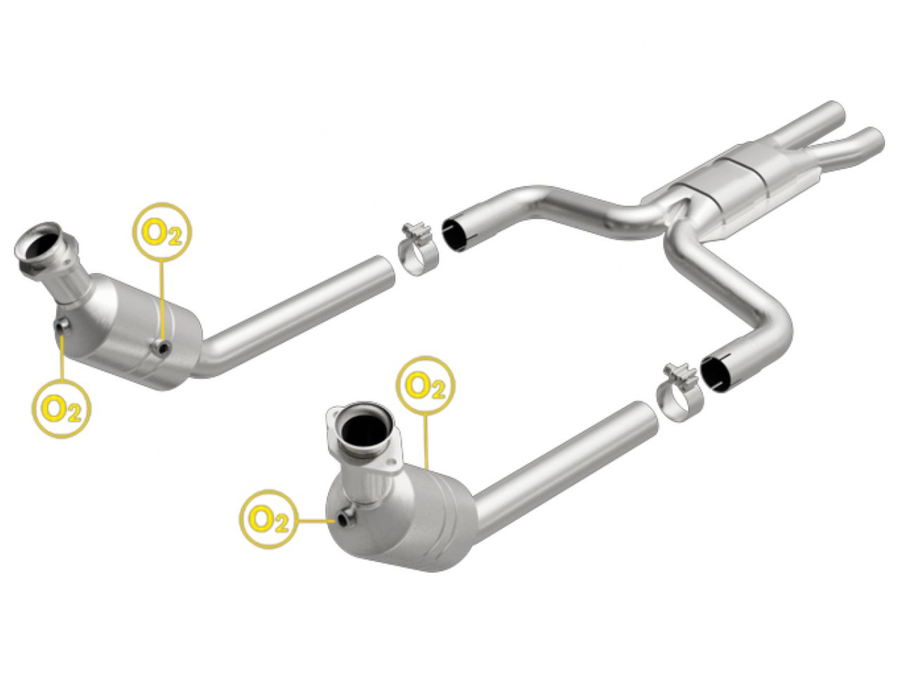 MagnaFlow OEM Grade Federal / EPA Compliant Direct-Fit Catalytic Converter