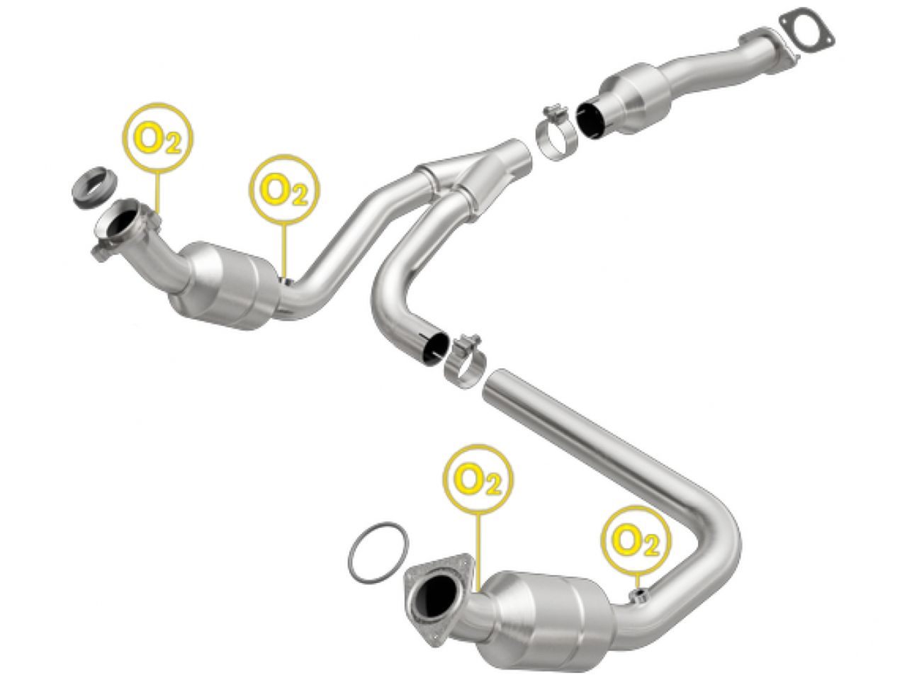 MagnaFlow OEM Grade Federal / EPA Compliant Direct-Fit Catalytic Converter