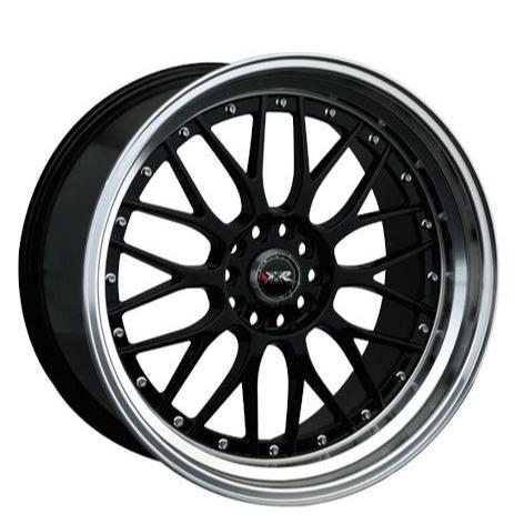 XXR 521 Wheel Black / Machined Lip 18x8.5 +25 5x4.5,5x120