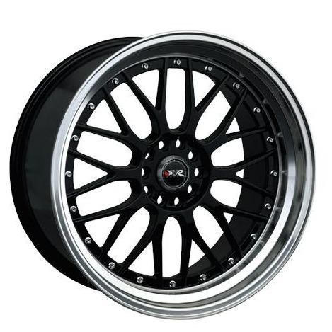 XXR 521 Wheel Black / Machined Lip 18x8.5 +35 5x100,5x114.3
