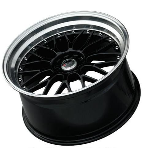 XXR 521 Wheel Black / Machined Lip 18x10 +25 5x4.5,5x120