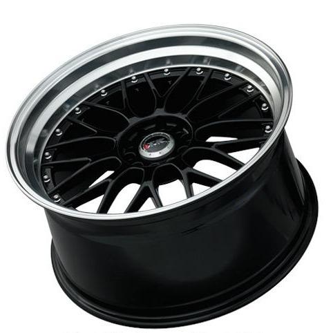XXR 521 Wheel Black / Machined Lip 20x8.5 +32 5x4.5,5x120