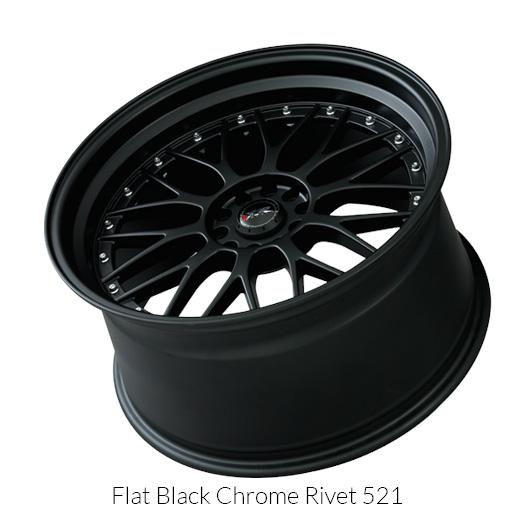 XXR 521 Wheel Flat Black 20x8.5 +32 5x4.5,5x120