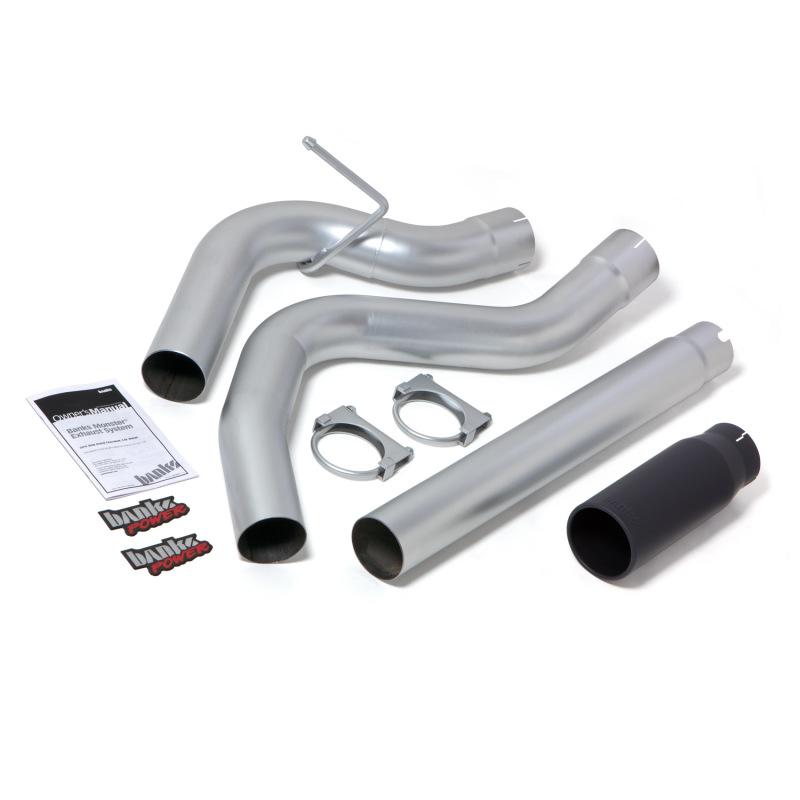 Banks Power 14-15 Ram 1500 3.0L Diesel Monster Exhaust System - SS Single Exhaust w/ Black Tip 48601-B Main Image