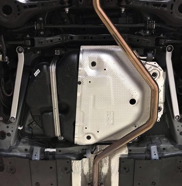 TOM'S Racing Lower Body Brace (Rear) for 2019+ Toyota Corolla Hatchback / 2020+ Toyota Corolla Sedan