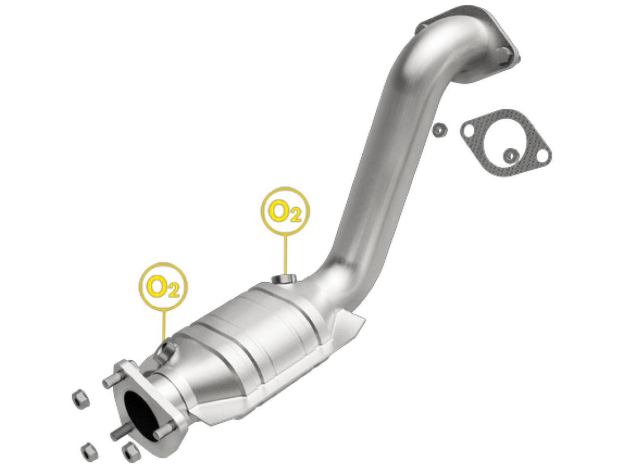 MagnaFlow Ford Focus OEM Grade Federal / EPA Compliant Direct-Fit Catalytic Converter