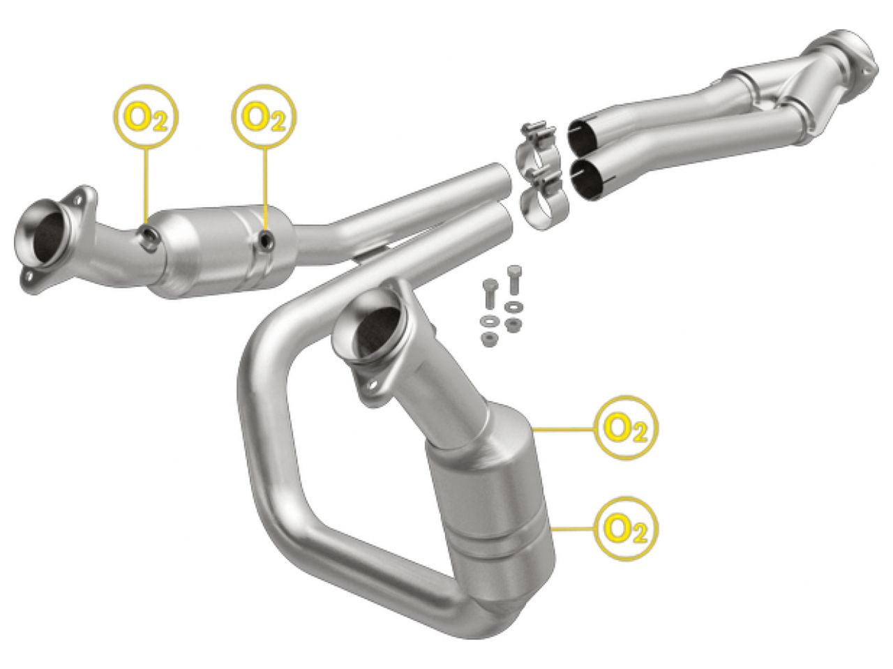 MagnaFlow Ford OEM Grade Federal / EPA Compliant Direct-Fit Catalytic Converter