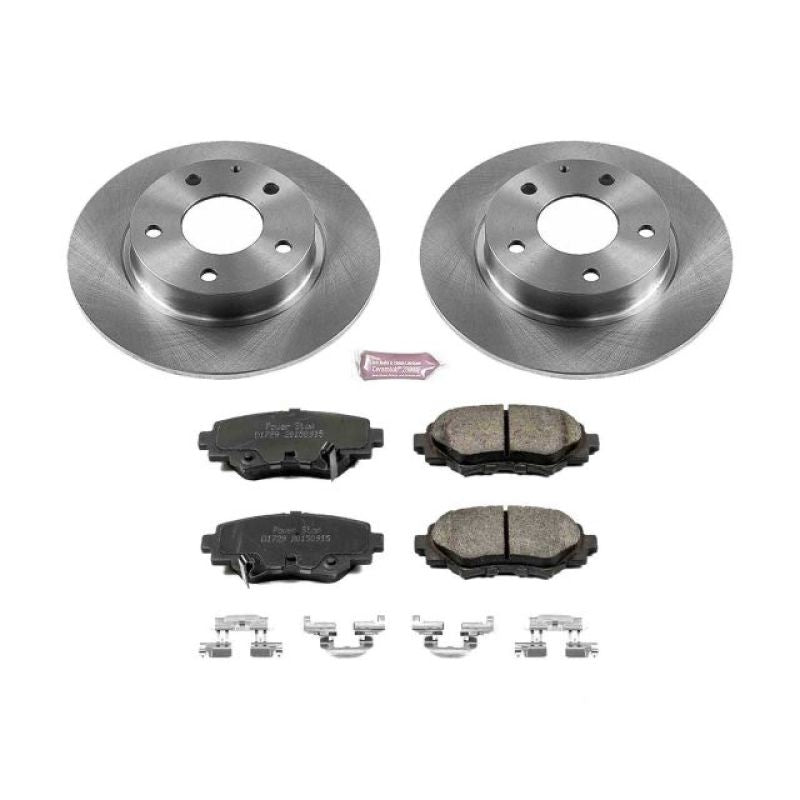 PowerStop PSB Autospecialty Kit Brakes, Rotors & Pads Brake Kits - OE main image