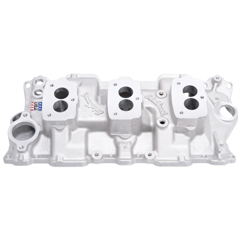 Edelbrock Manifold Vintage Series C357B 3X2 5418 Main Image