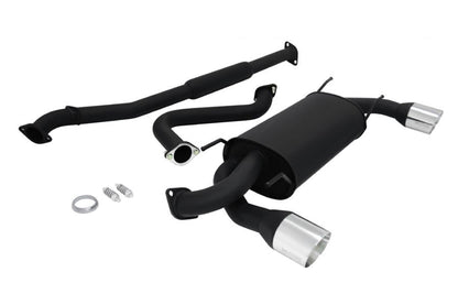 MEGAN RACING Cat Back System for Scion FR-S 2013/2017 Subaru BRZ 2013/2017 Toyota 86 2017/2021 Black Series MR-CBS-SFR12-OEB-M + MR-CBS-SFR12-OEB-R