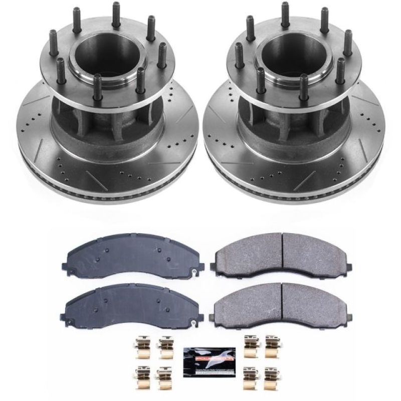 PowerStop PSB Z23 Evolution Kit Brakes, Rotors & Pads Brake Kits - Performance D&S main image