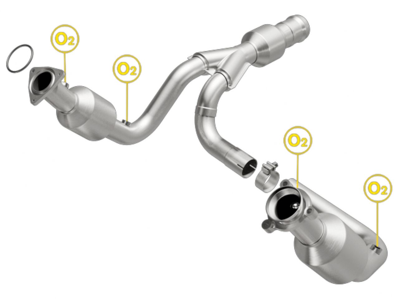 MagnaFlow OEM Grade Federal / EPA Compliant Direct-Fit Catalytic Converter