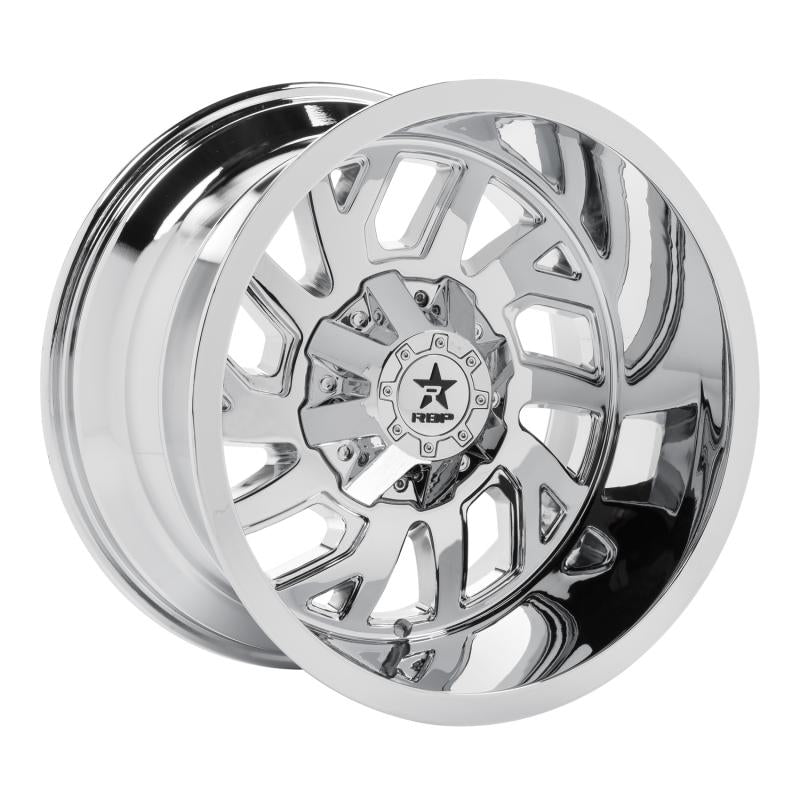 RBP 65R Glock 20x12 8x170 BP / 4.75 BS -44mm Offset 129mm CB (Hub Centric) Chrome Wheel 65R-2012-97-44C Main Image