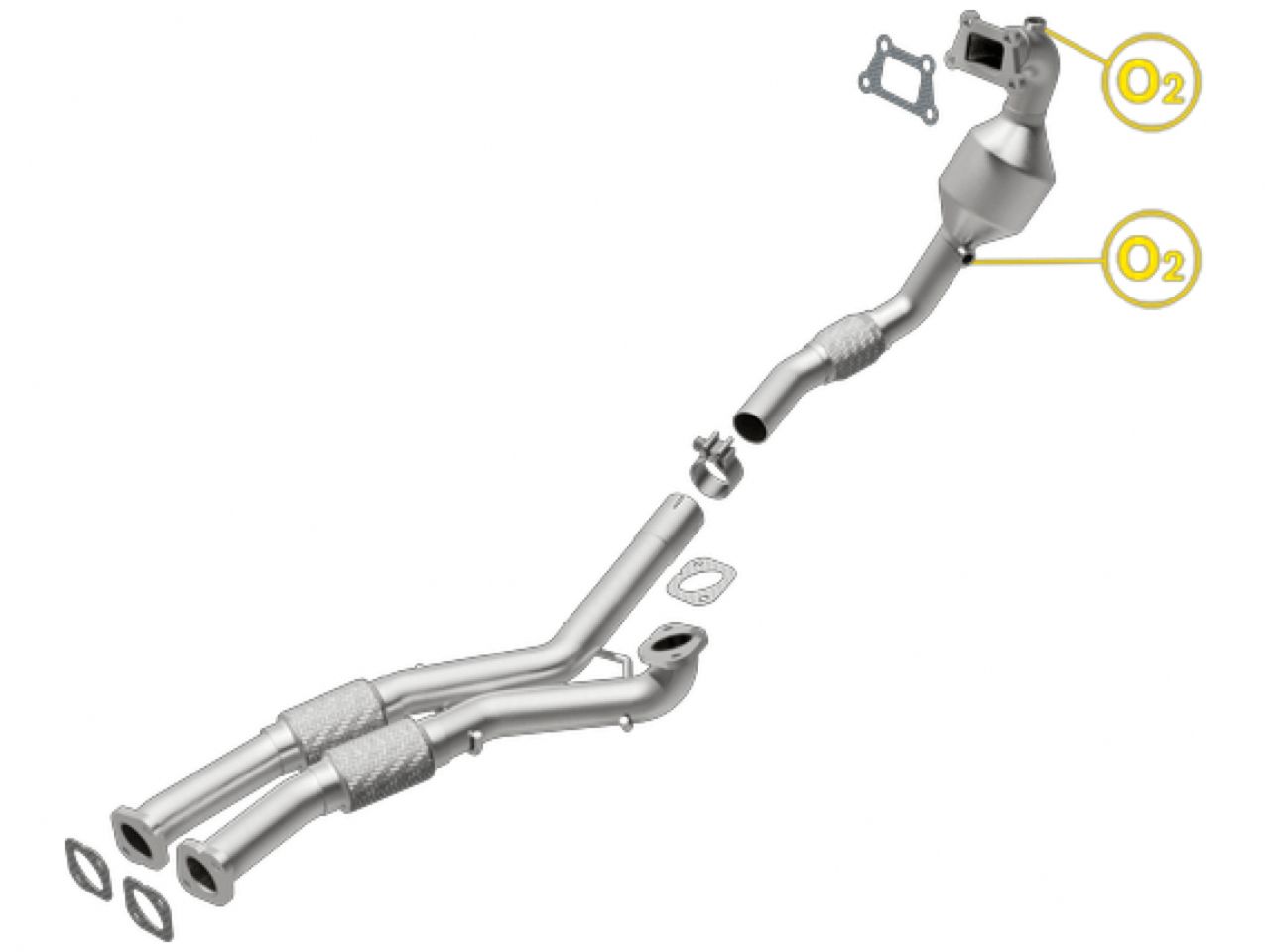 MagnaFlow Cadillac SRX OEM Grade Federal / EPA Compliant Manifold Catalytic Converter