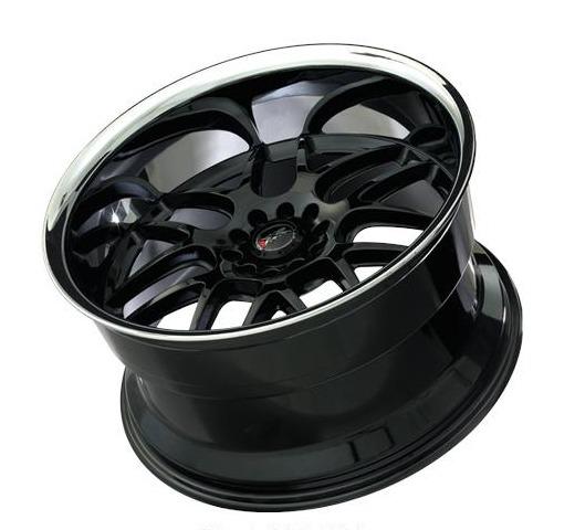 XXR 526 Wheel Black / SSC 18x9 +25 5x4.5,5x120