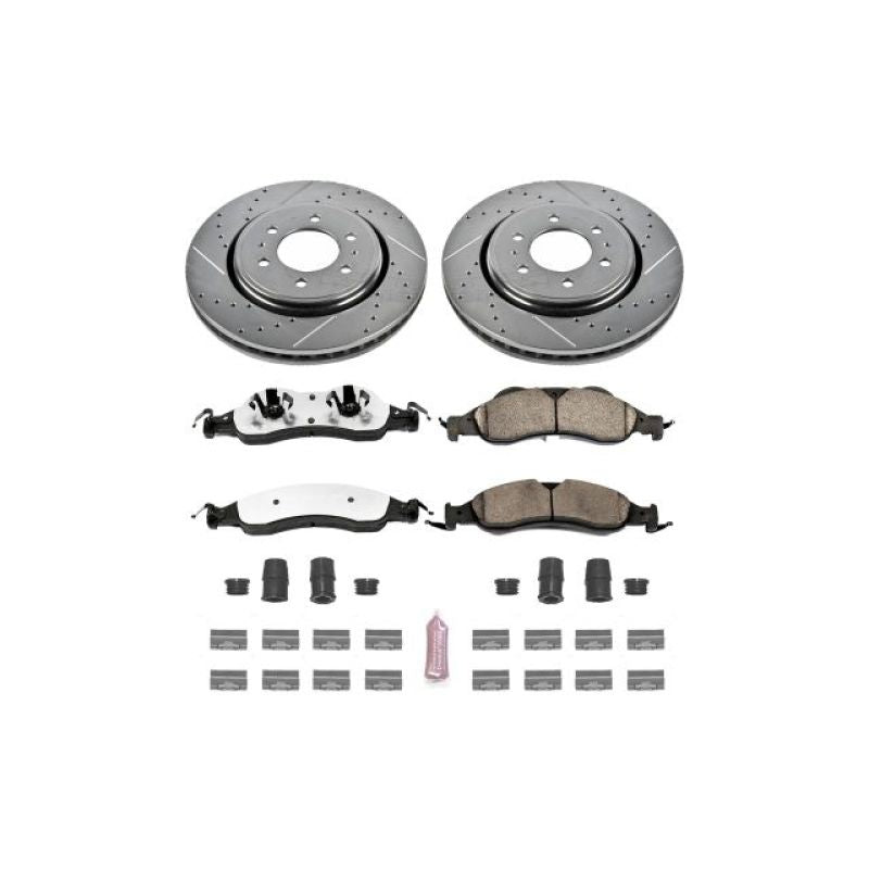 PowerStop PSB Z36 Truck & Tow Kit Brakes, Rotors & Pads Brake Kits - Performance D&S main image