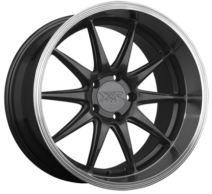 XXR 527D Wheel Graphite / Machined Lip 18x9 +35 5x4.5