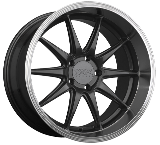 XXR 527D Wheel Graphite / Machined Lip 20x9 +35 5x4.5