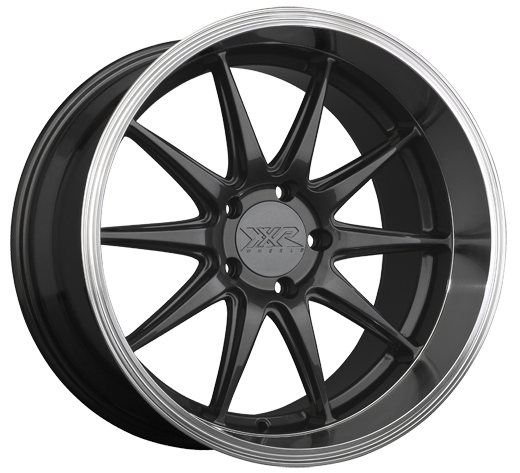 XXR 527D Wheel Graphite / Machined Lip 20x9 +20 5x4.5