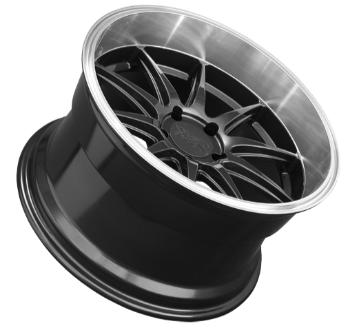 XXR 527D Wheel Graphite / Machined Lip 18x9 +35 5x4.5