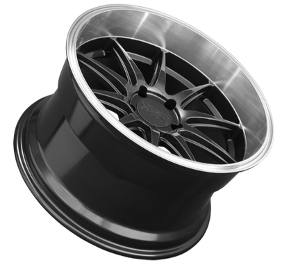 XXR 527D Wheel Graphite / Machined Lip 20x9 +20 5x4.5