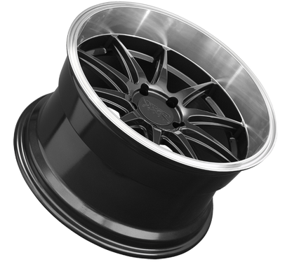 XXR 527D Wheel Graphite / Machined Lip 18x10.5 +20 5x4.5