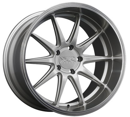 XXR 527D Wheel Silver / Machined Lip 20x9 +20 5x4.5